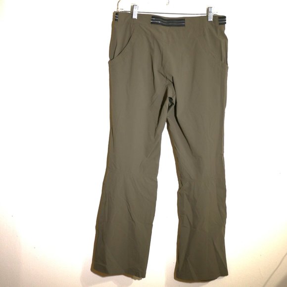 Eastern Mountain Nylon Olive Green Hiking Pants Size 6-R - Picture 5 of 6